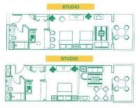 Junior Suite Garden View floorplan